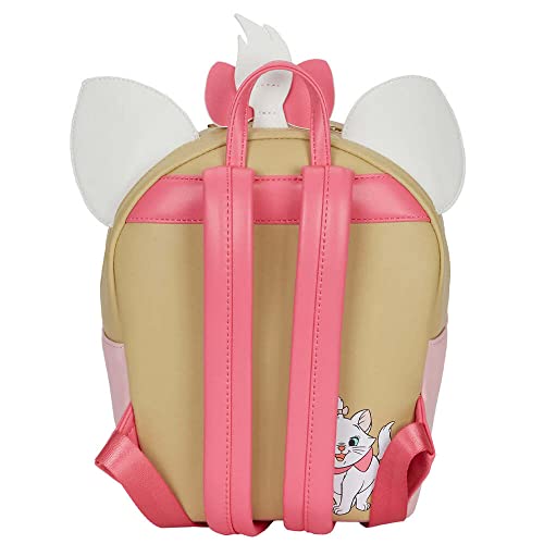Loungefly Disney Marie Sweets Cupcake Shape Womens Double Strap Shoulder Bag Purse