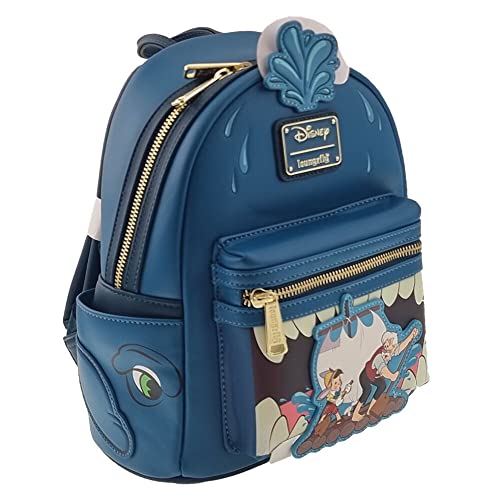 Loungefly Mini Backpack Disney Classics Pinocchio Geppetto Monstro LF Lounge VIP