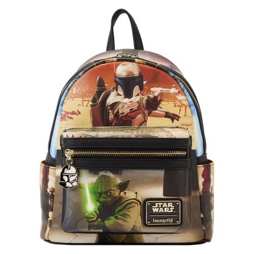 Loungefly Star Wars Episode II Attack of the Clones Scene Double Strap Shoulder Bag