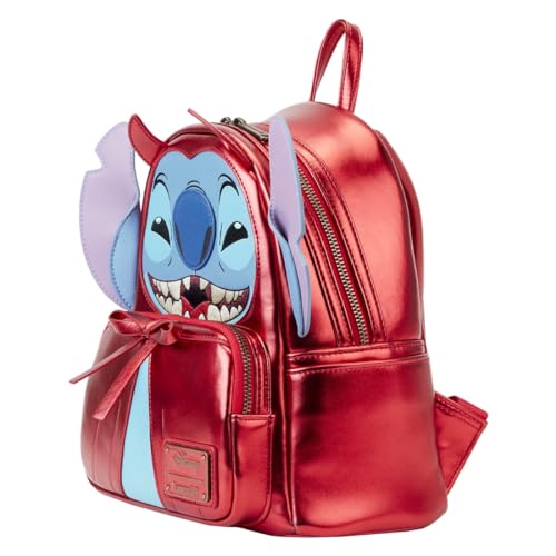 Loungefly Disney Stitch Devil Double Strap Shoulder Bag