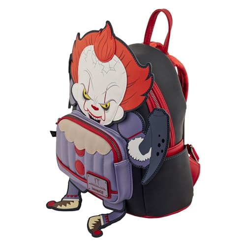 Loungefly IT Pennywise Cosplay Womens Double Strap Shoulder Bag Purse