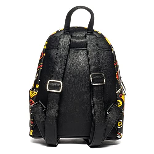 Jurassic Park Warning Signs Mini Backpack - Entertainment Earth Exclusive