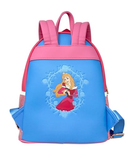 Loungefly Disney Sleeping Beauty Aurora Cosplay Womens Double Strap Shoulder Bag Purse