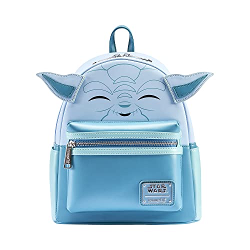 Loungefly Star Wars: Yoda Hologram Backpack, Glow in the Dark (Amazon Exclusive)