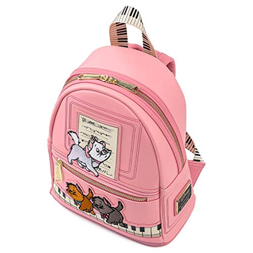 Loungefly Disney Aristocats Piano Kitties Womens Double Strap