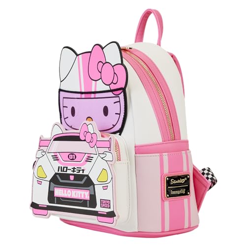 Loungefly Hello Kitty Tokyo Speed Racer Cosplay Mini Backpack