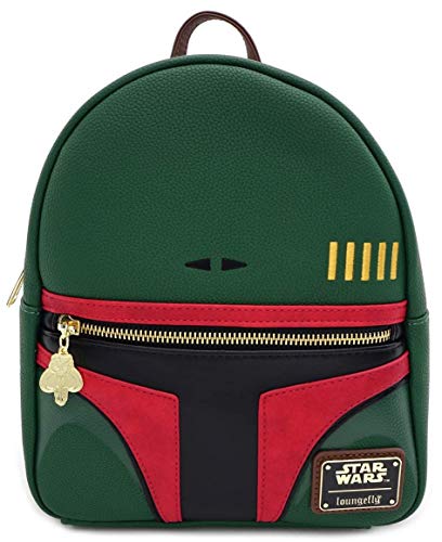 Loungefly Star Wars Boba Fett Faux Leather Mini Backpack Standard