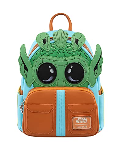Loungefly: Star Wars: Greedo Backpack - Multicolor, Amazon Exclusive
