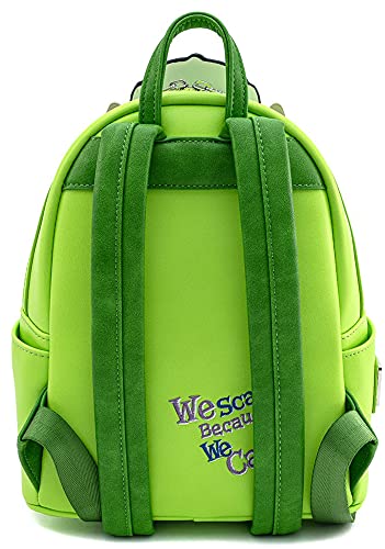 Loungefly Disney Monsters Inc Mike Wazowski Scare Cosplay Womens Double Strap Shoulder Bag Purse