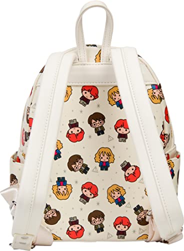 Loungefly Harry Potter Chibi Characters All Over Print Mini Backpack