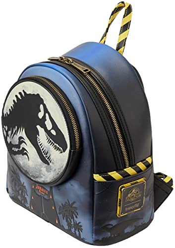LOUNGEFLY Jurassic Park 30th Anniversary Dino Moon Women's Mini Backpack Multi-Coloured