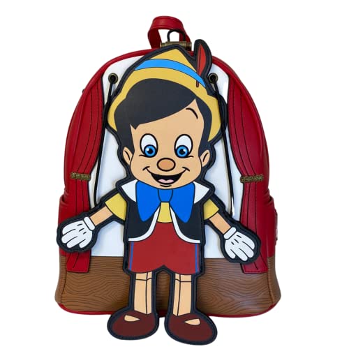 Loungefly Disney Pinnochio Marionette Womens Double Strap Shoulder Bag Purse