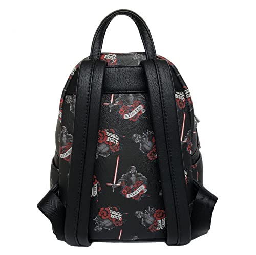 Loungefly Disney Star Wars Darth cheapest Vader Rose Tattoo Exclusive Mini Backpack