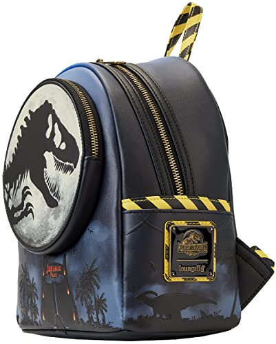 LOUNGEFLY Jurassic Park 30th Anniversary Dino Moon Women's Mini Backpack Multi-Coloured