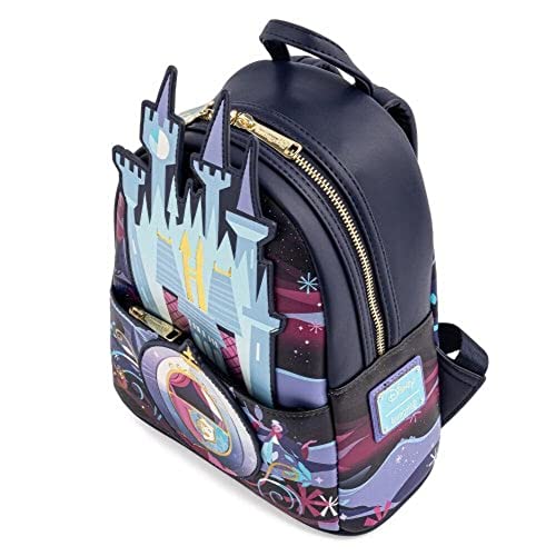 Loungefly Disney Cinderella Castle Series Womens Double Strap