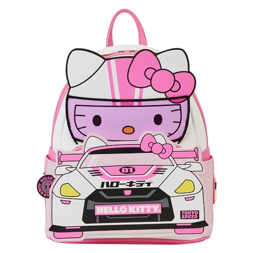 Loungefly Hello Kitty Tokyo Speed Racer Cosplay Mini Backpack