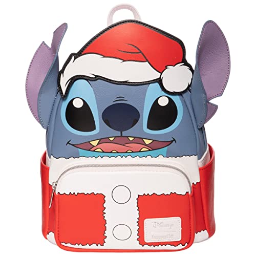 Lilo & Stitch Holiday Santa Stitch Mini Backpack - Entertainment Earth Exclusive