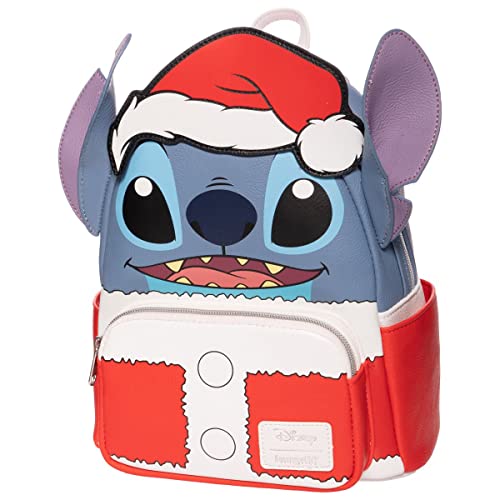 Lilo & Stitch Holiday Santa Stitch Mini Backpack - Entertainment Earth Exclusive