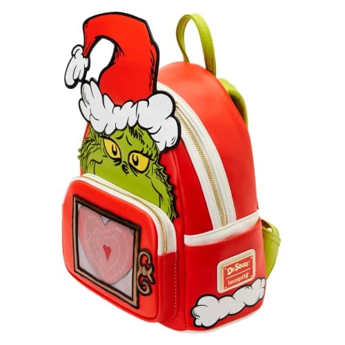 Dr. Seuss' How the Grinch Stole Christmas! Wreath Lenticular Crossbody Bag