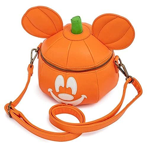 Loungefly Disney Mickey Mouse Mick-O-Lantern Halloween Crossbody Purse bag