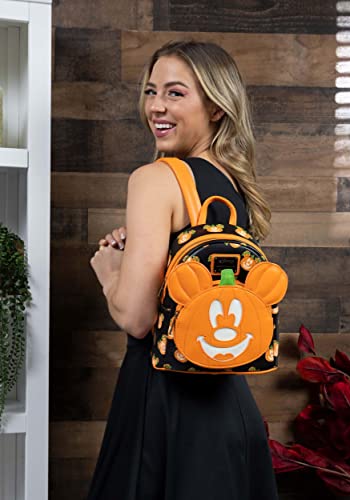 Authentic Disney Pumpkin loungefly mickey bag