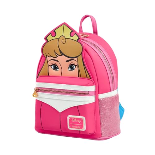 Cheapest Loungefly Princess Aurora Sleeping Beauty Mini Backpack and Wallet