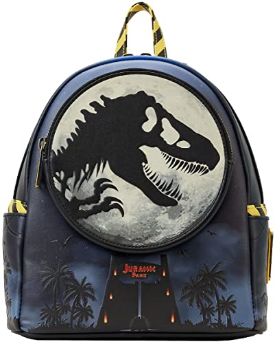 LOUNGEFLY Jurassic Park 30th Anniversary Dino Moon Women's Mini Backpack Multi-Coloured