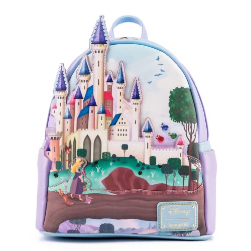 Loungefly Disney Princess Castle Series Sleeping Beauty Womens Double Strap Shoulder Bag Purse
