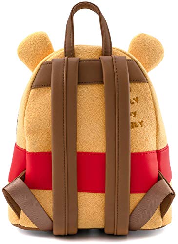 Loungefly Disney Winnie the Pooh Hunny Tummy Womens Double Strap Shoulder Bag Purse