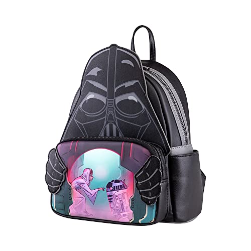 Loungefly Star Wars: Darth Vader Cosplay Mini-Backpack, Multicolor