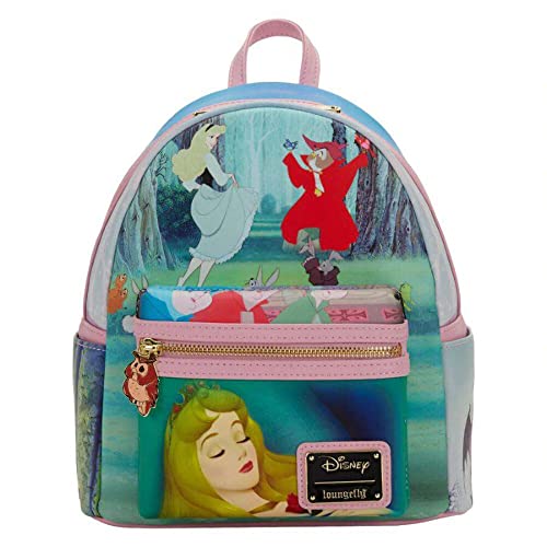 Loungefly Disney Sleeping Beauty Princess Scene Womens Double Strap Shoulder Bag Purse