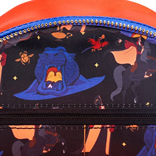 Loungefly Disney Backpack: Aladdin Iago Cosplay Backback - Amazon Exclusive, Multicolor