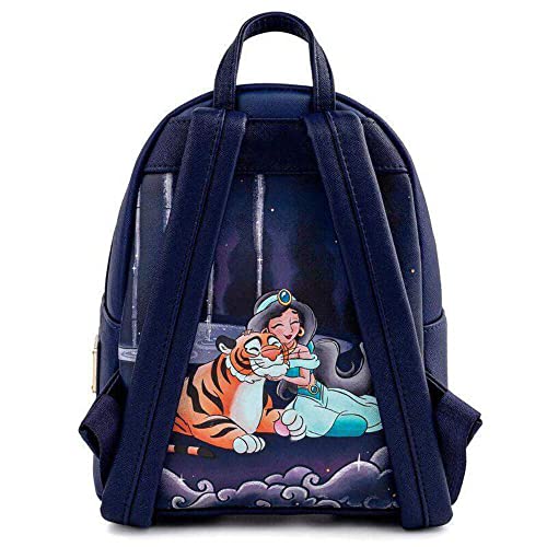 Loungefly Disney Aladdin Jasmine Castle Womens Double Strap Shoulder Bag Purse