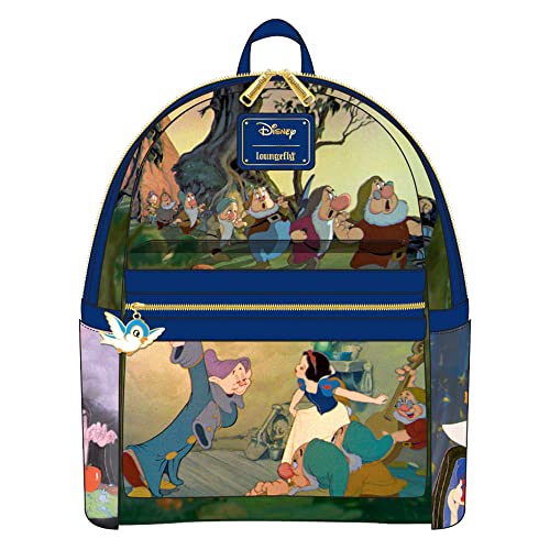 Loungefly Disney Snow White Scenes Womens Double Strap Shoulder Bag Purse