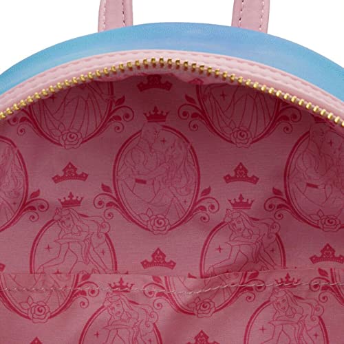 Loungefly Disney Sleeping Beauty Princess Scene Womens Double Strap Shoulder Bag Purse