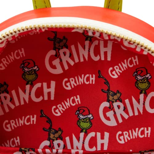 Loungefly Dr. Seuss Grinch Santa Cosplay Mini Backpack 