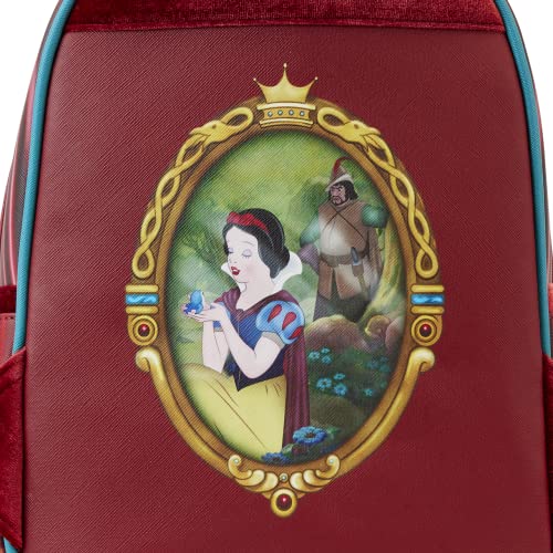 Loungefly Disney Snow White Evil Queen Throne Double Strap Shoulder Bag