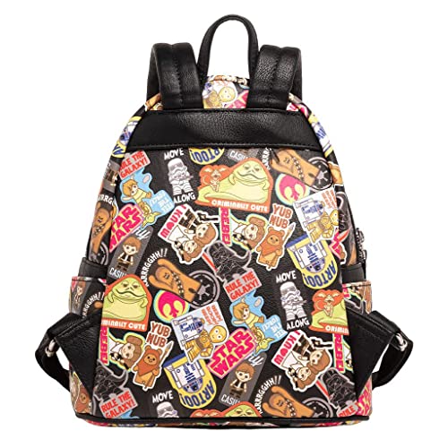 Star Wars Character Cartoon Patch Disney Mini Festival Backpack by Loungefly