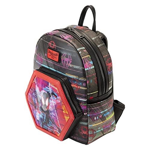 Loungefly Marvel Across the Spider-Verse Lenticular Double Strap Shoulder Bag