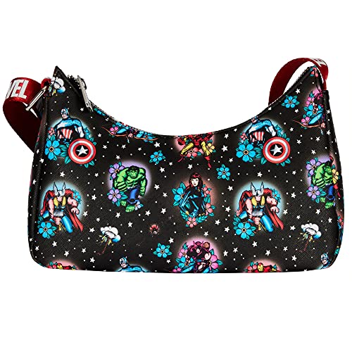 Loungefly Marvel Avengers Tattoo Shoulder Bag Marvel - Avengers One Size