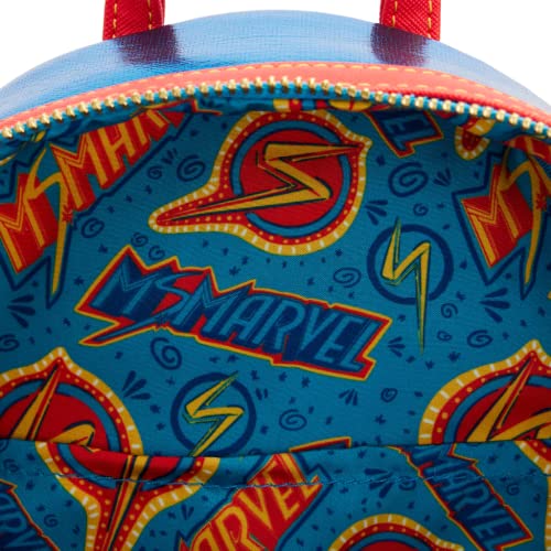 Loungefly Marvel Ms Marvel Cosplay Womens Double Strap Shoulder Bag Purse