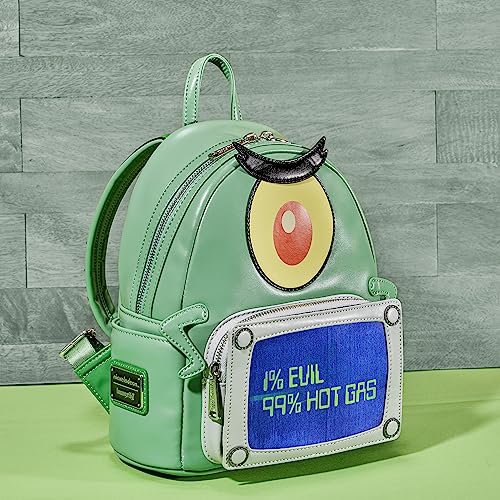 Loungefly Spongebob Squarepants: Plankton Lenticular Mini-Backpack, Am ...