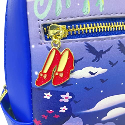 Loungefly Exclusive Wizard of Oz Chibi Double Strap Shoulder Bag