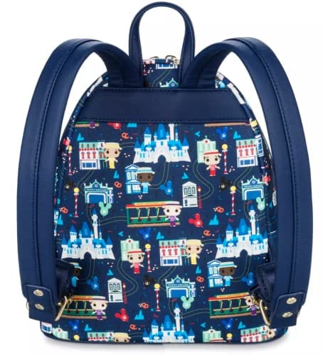 Disney Parks Loungefly Dapper Dans Mini Backpack Main Street U.S.A.
