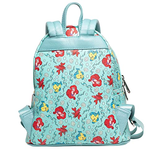 X LASR Exclusive Disney Little Mermaid Ursula & Vanessa Lenticular Mini  Backpack