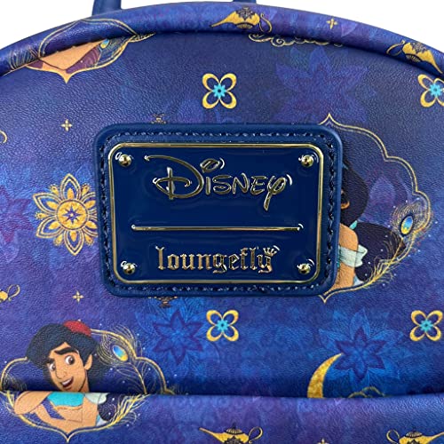 Loungefly Disney Aladdin and Jasmine Double Strap Shoulder Bag Purse