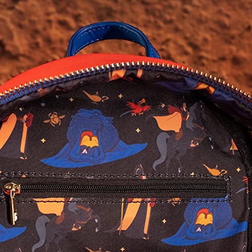 Loungefly Disney Backpack: Aladdin Iago Cosplay Backback - Amazon Exclusive, Multicolor