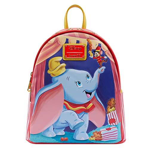 Loungefly Disney Backpack: Dumbo - Dumbo and Timothy Backpack, Amazon Exclusive