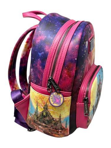 Loungefly Guardians of the Galaxy Marvel Comics Group Shot Womens Double Strap Shoulder Bag Purse