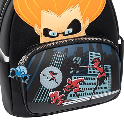 Loungefly Disney Pixar The Incredibles Villains Scene Syndrome Backpack
